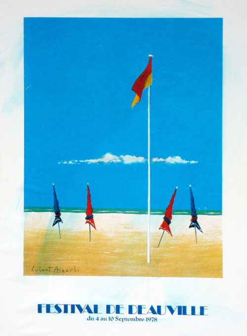 Affiche de la 4e édition du Festival du Cinéma Américain de Deauville