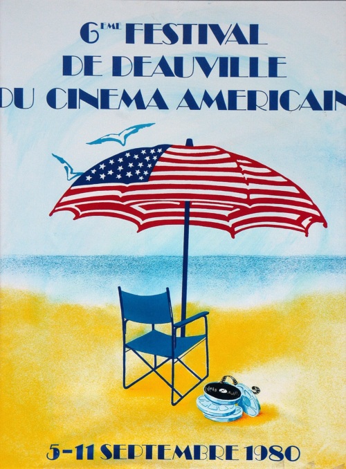 Affiche de la 6e édition du Festival du Cinéma Américain de Deauville