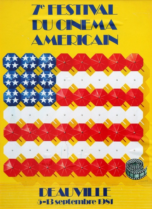 Affiche de la 7e édition du Festival du Cinéma Américain de Deauville