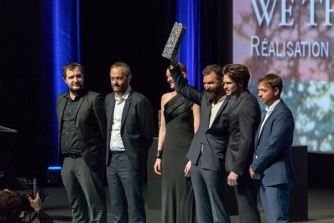Le jury de la révélation : Cédric Kahn , Hubert Charuel , François Civil , karim leklou , Kate Moran , ©Jacques Basile 