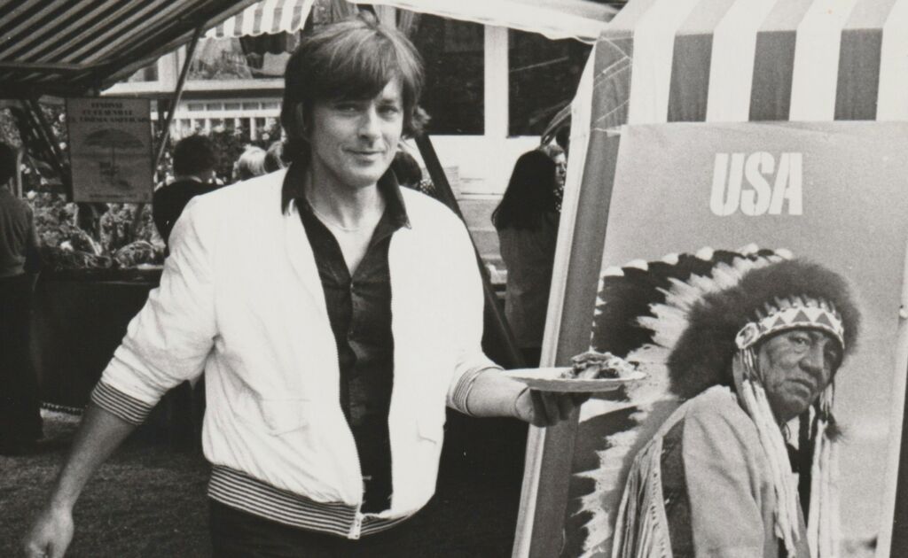 Alain Delon ©A.F.P Telephono-J.P.P (Collection Yves Aublet)