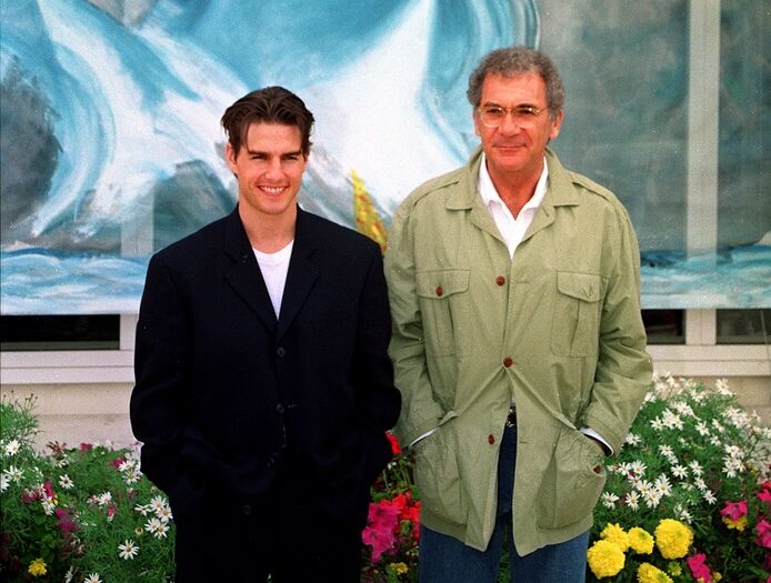 Sydney Pollack et Tom Cruise , ©Mario Gurrieri , DR
