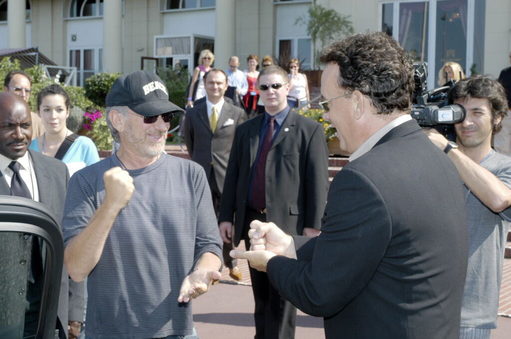 Steven Spielberg et Tom Hanks , ©Guy Isacc 