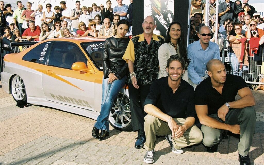 Vin Diesel , Paul Walker , Michelle Rodriguez , Jordana Brewster , 
Noel Gugliemi , Neal H. Moritz , ©Dominique Saint