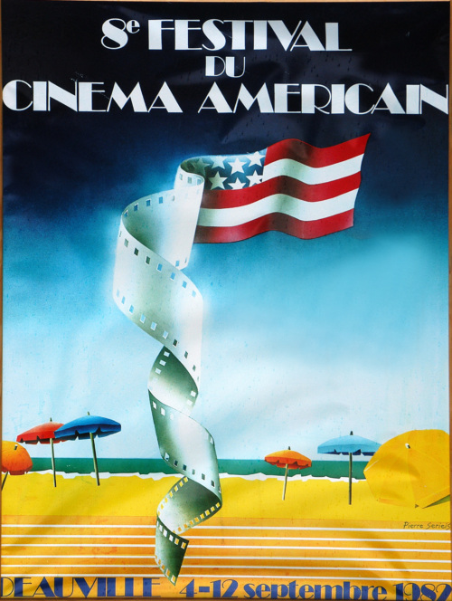 Affiche de la 8e édition du Festival du Cinéma Américain de Deauville