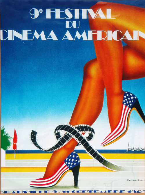 Affiche de la 9e édition du Festival du Cinéma Américain de Deauville
