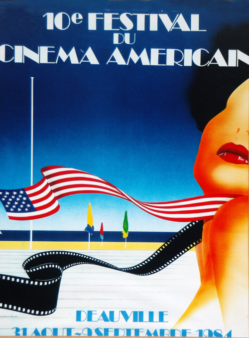 Affiche de la 10e édition du Festival du Cinéma Américain de Deauville