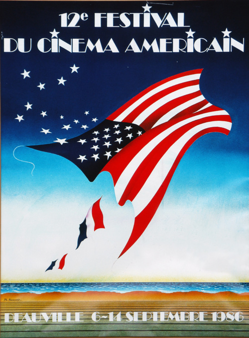 Affiche de la 12e édition du Festival du Cinéma Américain de Deauville