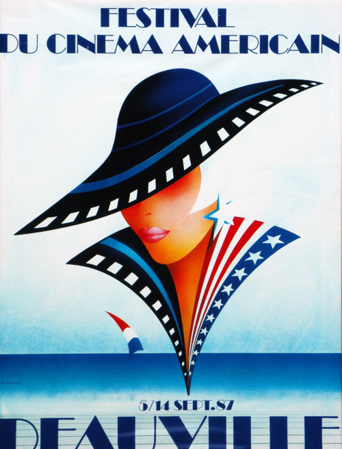 Affiche de la 13e édition du Festival du Cinéma Américain de Deauville