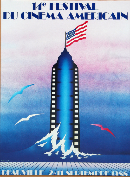 Affiche de la 14e édition du Festival du Cinéma Américain de Deauville