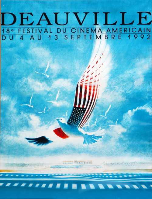 Affiche de la 18e édition du Festival du Cinéma Américain de Deauville