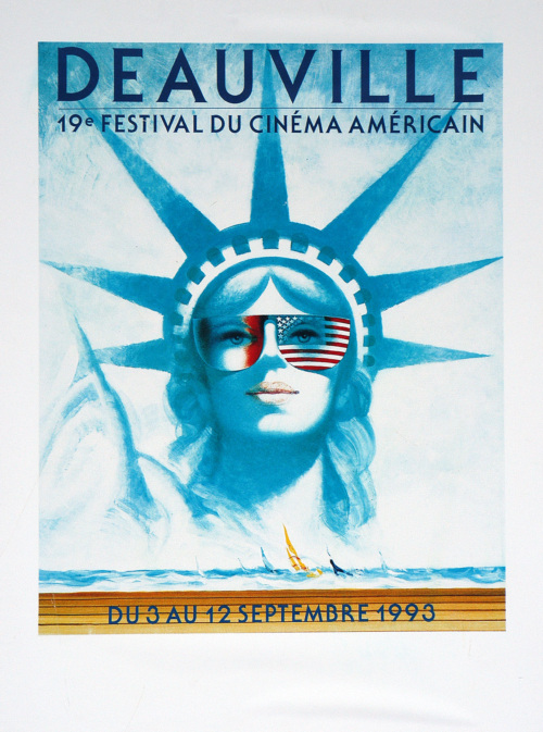 Affiche de la 19e édition du Festival du Cinéma Américain de Deauville