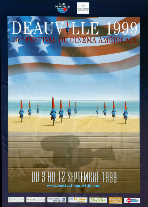 Affiche de la 25e édition du Festival du Cinéma Américain de Deauville