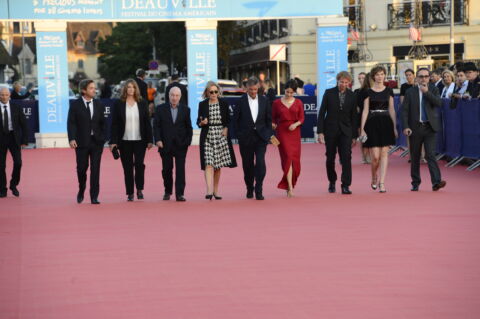 Le grand jury : Benoît Jacquot , Pascal Bonitzer , Louise Bourgoin , Louis-Do de Lencquesaing , Marc Dugain , Sophie Fillières , Marie Gillain , Julien Hirsch , Marthe Keller ,  ©Guy Isacc