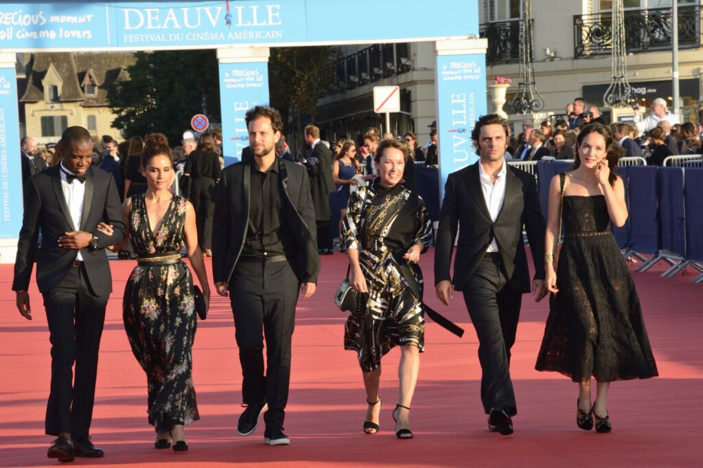 Le jury de la révélation : Emmanuelle Bercot (Présidente) , Abd al Malik , Anaïs Demoustier , Pio Marmaï , Pierre Rochefort , Leonor Varela , ©Guy Isacc 
