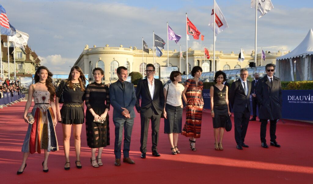 Le grand jury : Michel Hazanavicius (Président) , Benjamin Biolay , Emmanuelle Devos , Clotilde Hesme , Éric Lartigau , Charlotte Le Bon , Michel Leclerc , Yasmina Reza , Axelle Ropert , Alice Winocour , ©Guy Isacc 