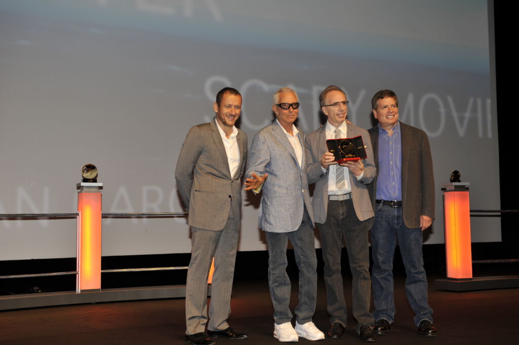 Dany Boon ,
David Zucker ,
Jerry Zucker et 
Jim Abrahams , ©Guy Isacc