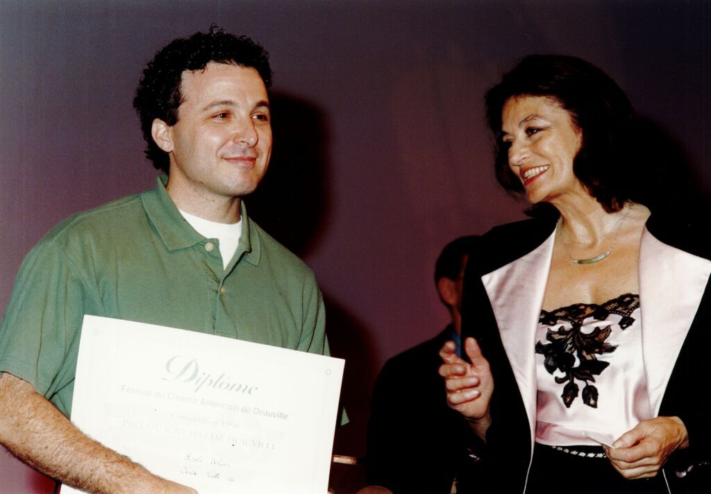 Hal Salwen et Anouk Aimée , ©Mario Gurrieri , DR