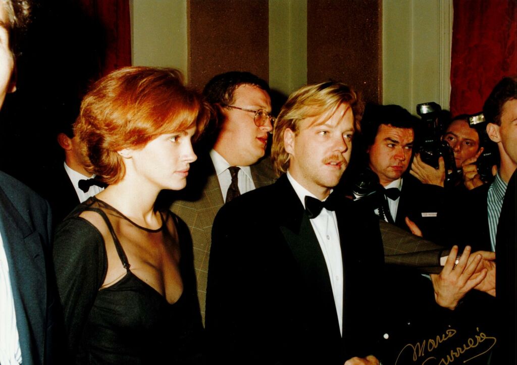 Julia Roberts et Kiefer Sutherland , ©Mario Gurrieri , DR