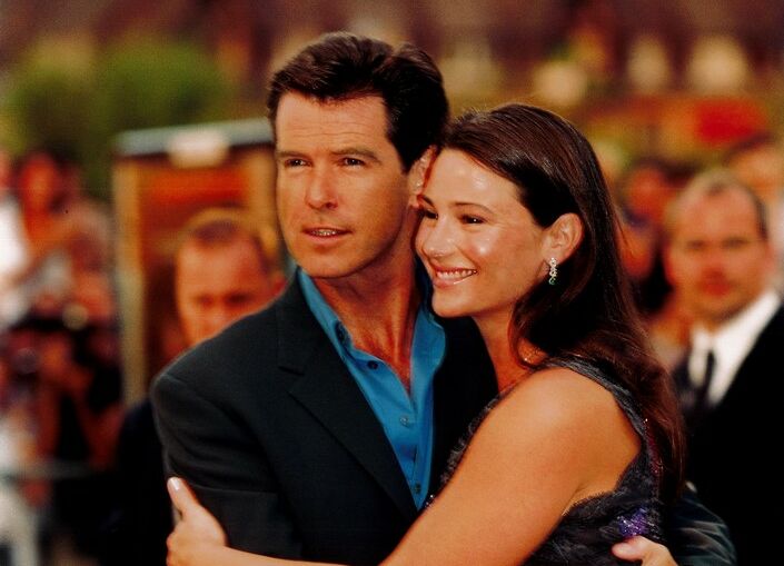 Pierce Brosnan et Keely Shaye Smith ©Dominique Saint