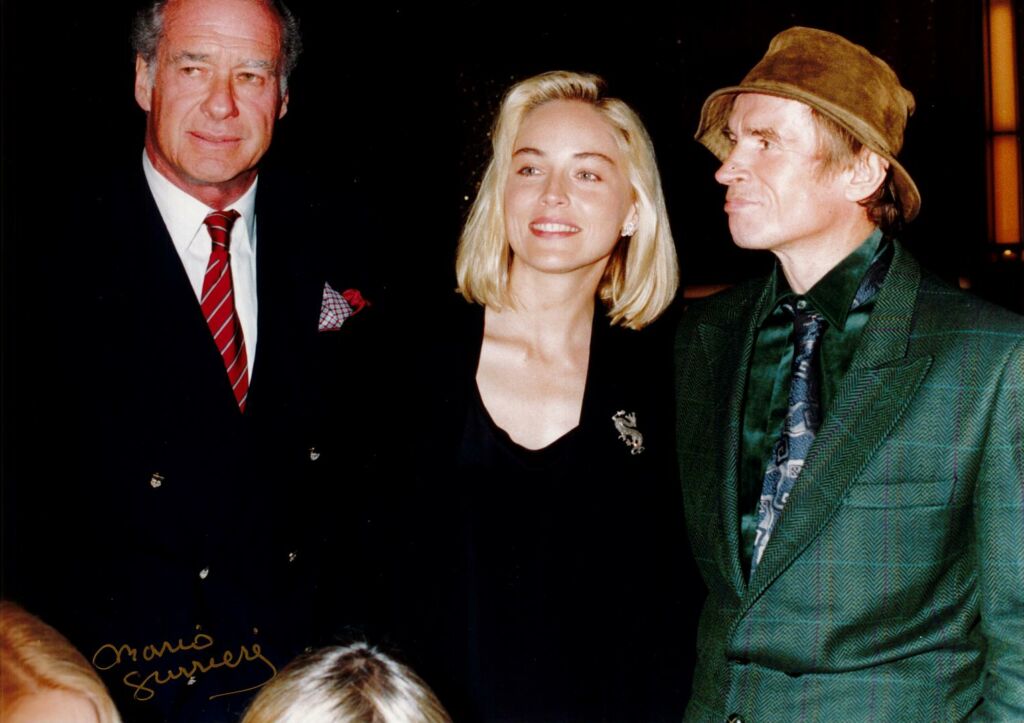 Sharon Stone , Rudolf Noureev , ©Mario Gurrieri , DR