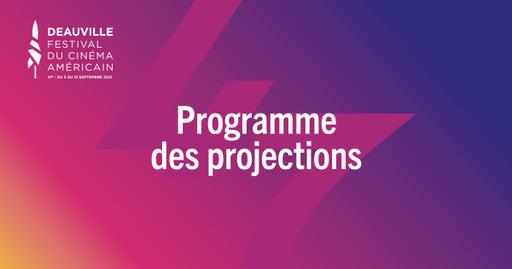 Programme des projections