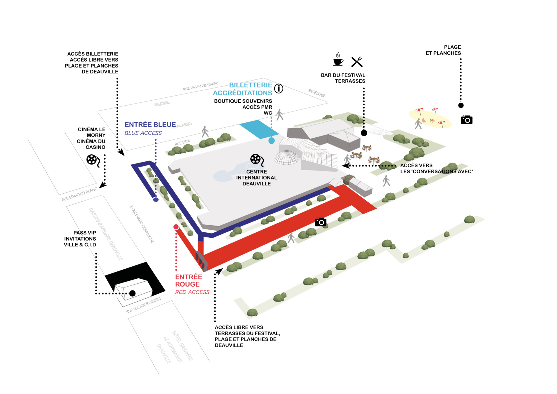 Plan du Festival