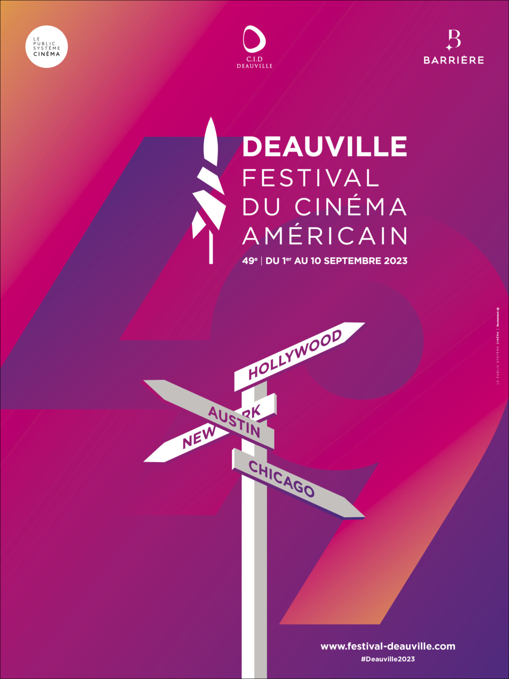 Découvrez l’affiche de la 49e édition du Festival !