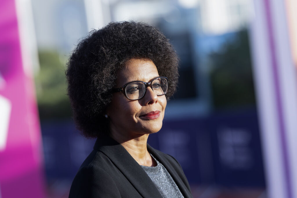 Audrey Pulvar - Présidente jury Révélation 42e
©Jacques Basile